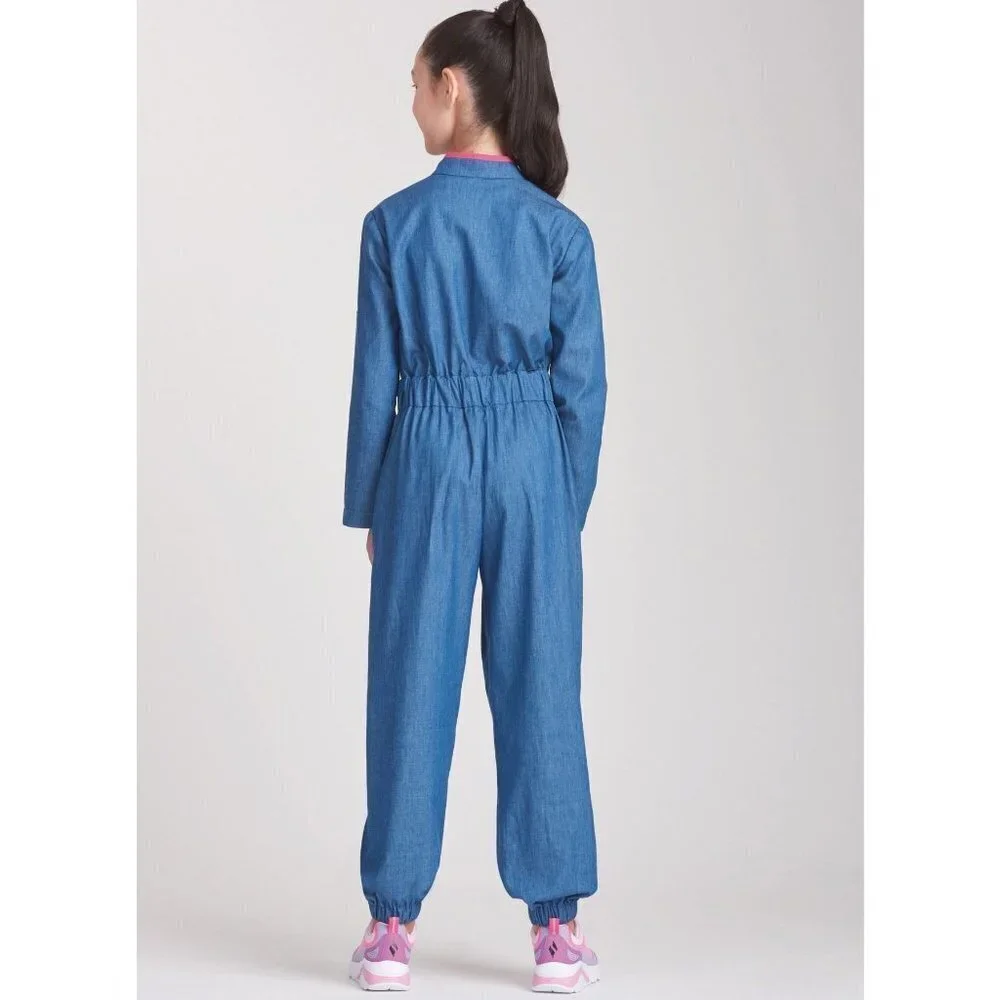 Simplicity Sewing Pattern 9722 R11705 Jumpsuit Romper Dress Girls‎ Size 3-6